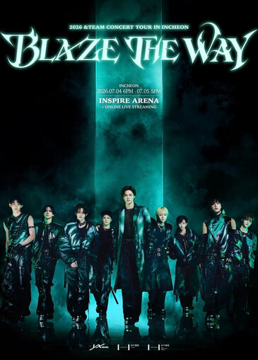 2026 &amp;TEAM CONCERT TOUR ‘BLAZE THE WAY’ in INCHEON